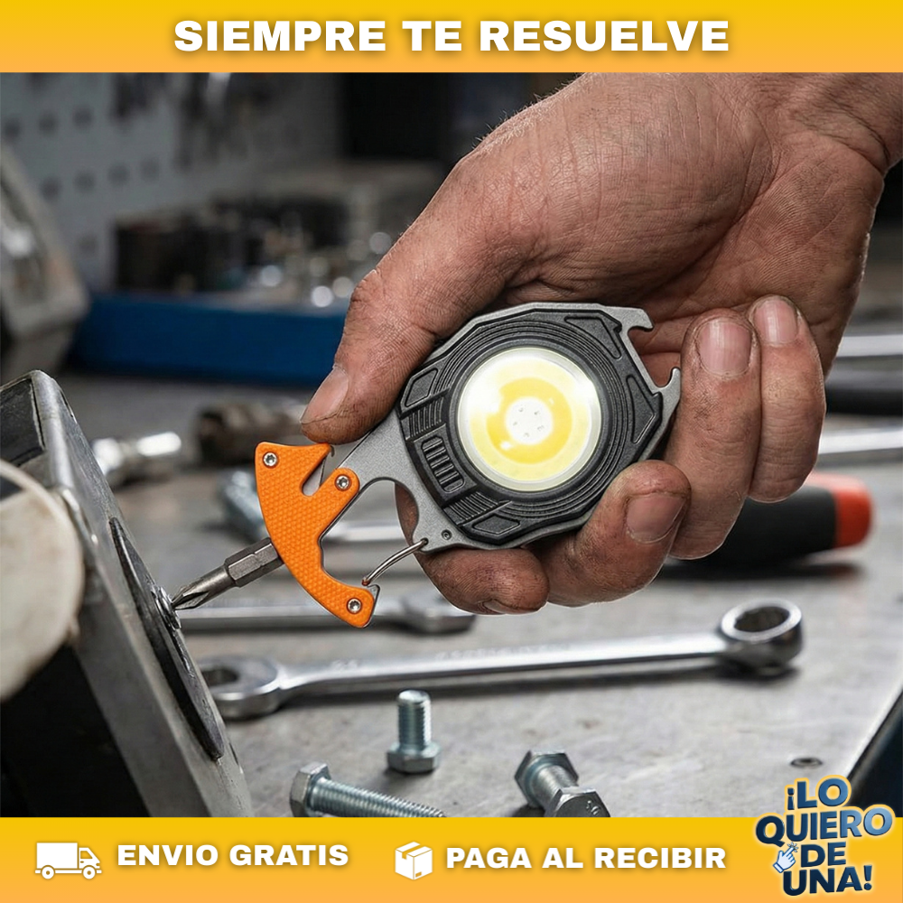 LumiSpark 12X™ – El llavero que siempre te saca de apuros