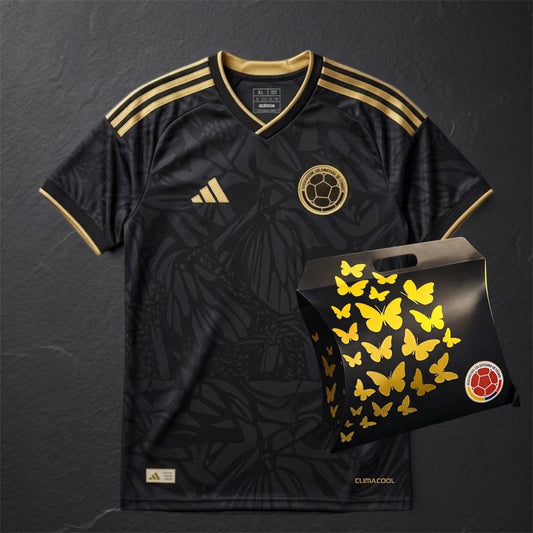 Camisa Colombia Black Gold Edit