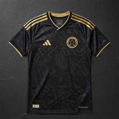 CAMISA COLOMBIA NEGRA 2026