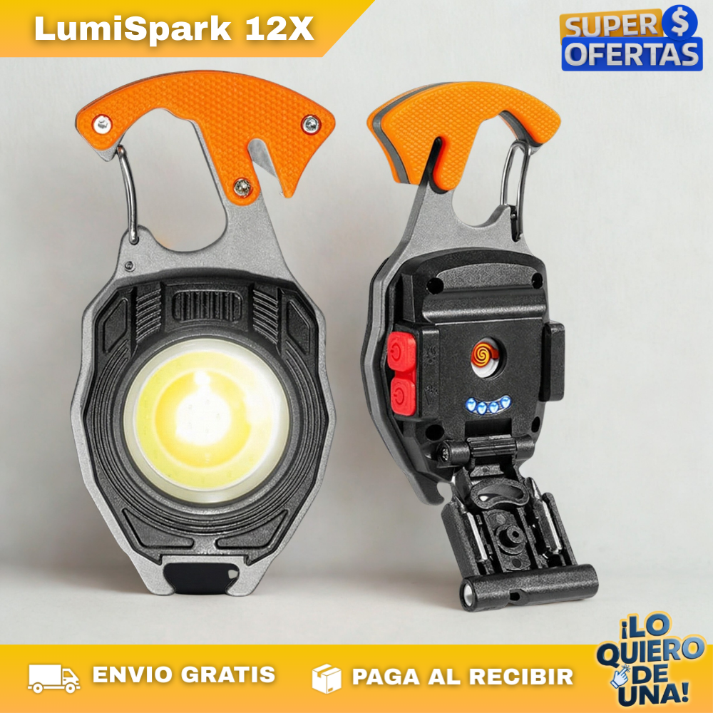 LumiSpark 12X™ – El llavero que siempre te saca de apuros