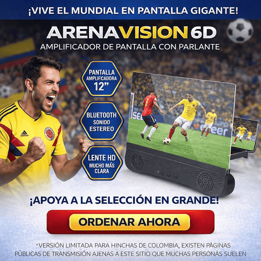 ArenaVision 6D Con Parlante Bluetooh