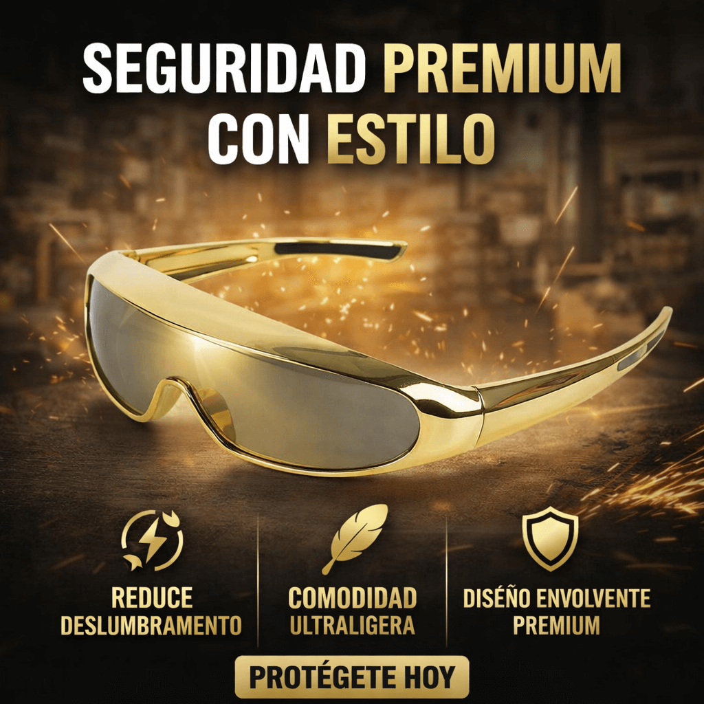 Gafas de soldadura de una sola pieza