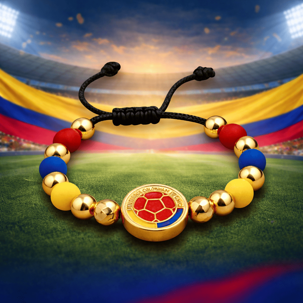 Manilla tricolor de la selección COLOMBIA, incluye caja de regalo
