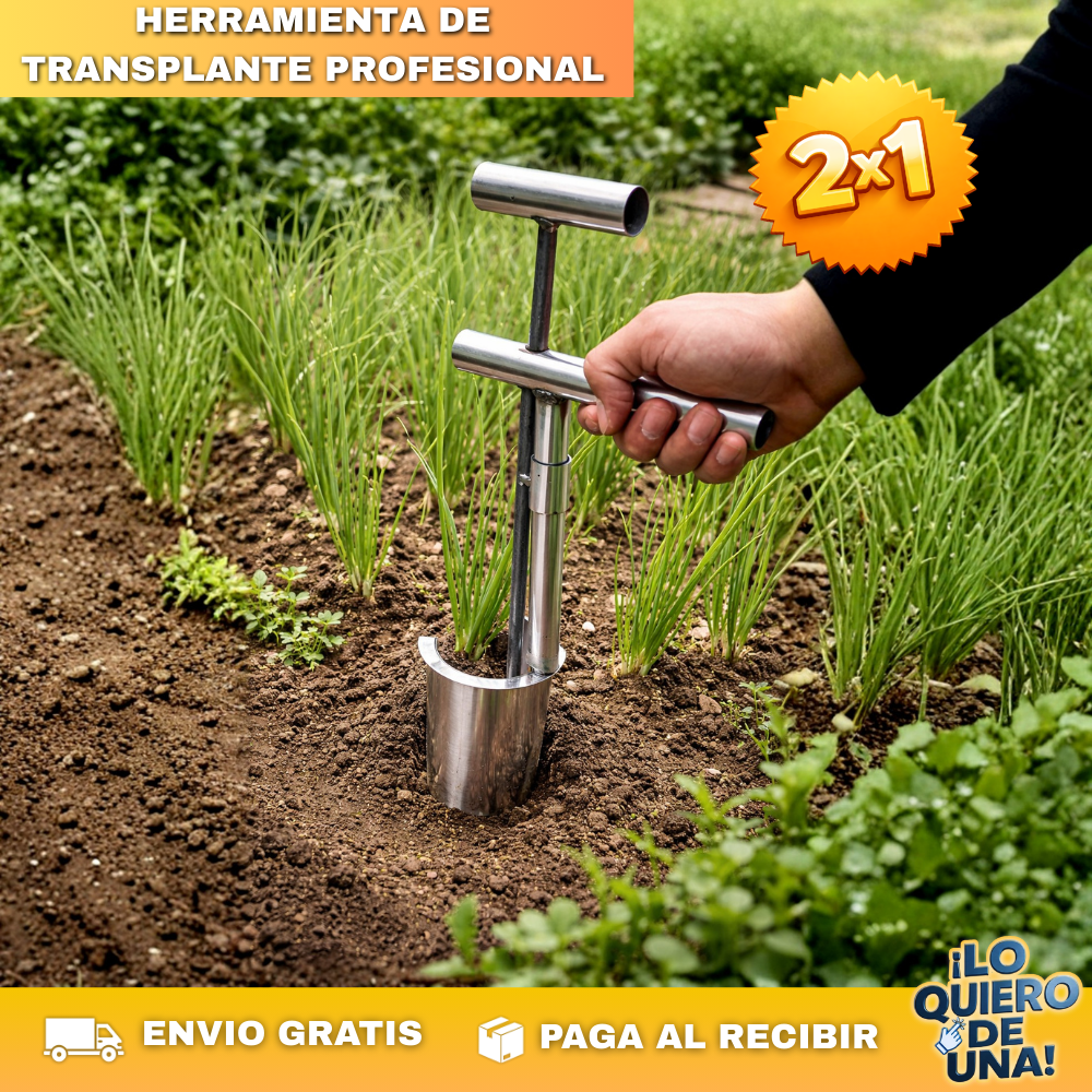 Herramienta De Transplante Profesional (Paga 1 Lleva 2)