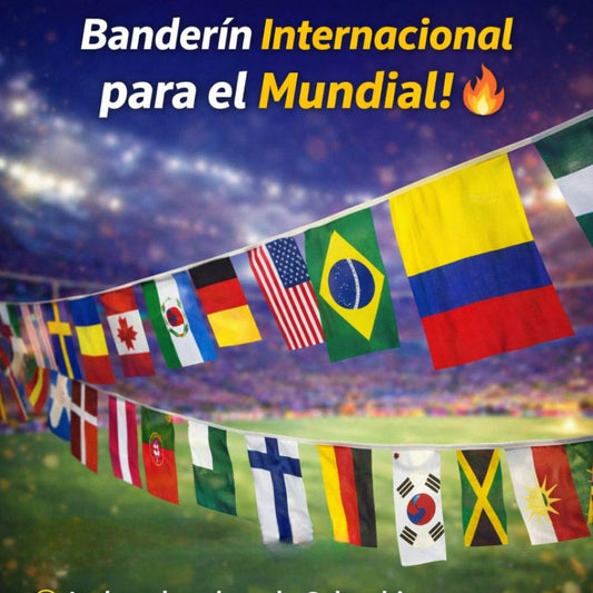 Banderines Mundial 2026