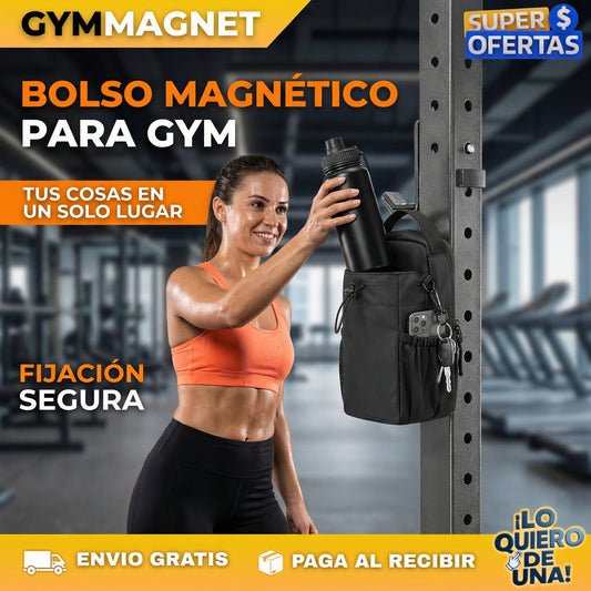 Bolso de Gym Magnético + Guía de Entrenamiento 🏋️‍♂️