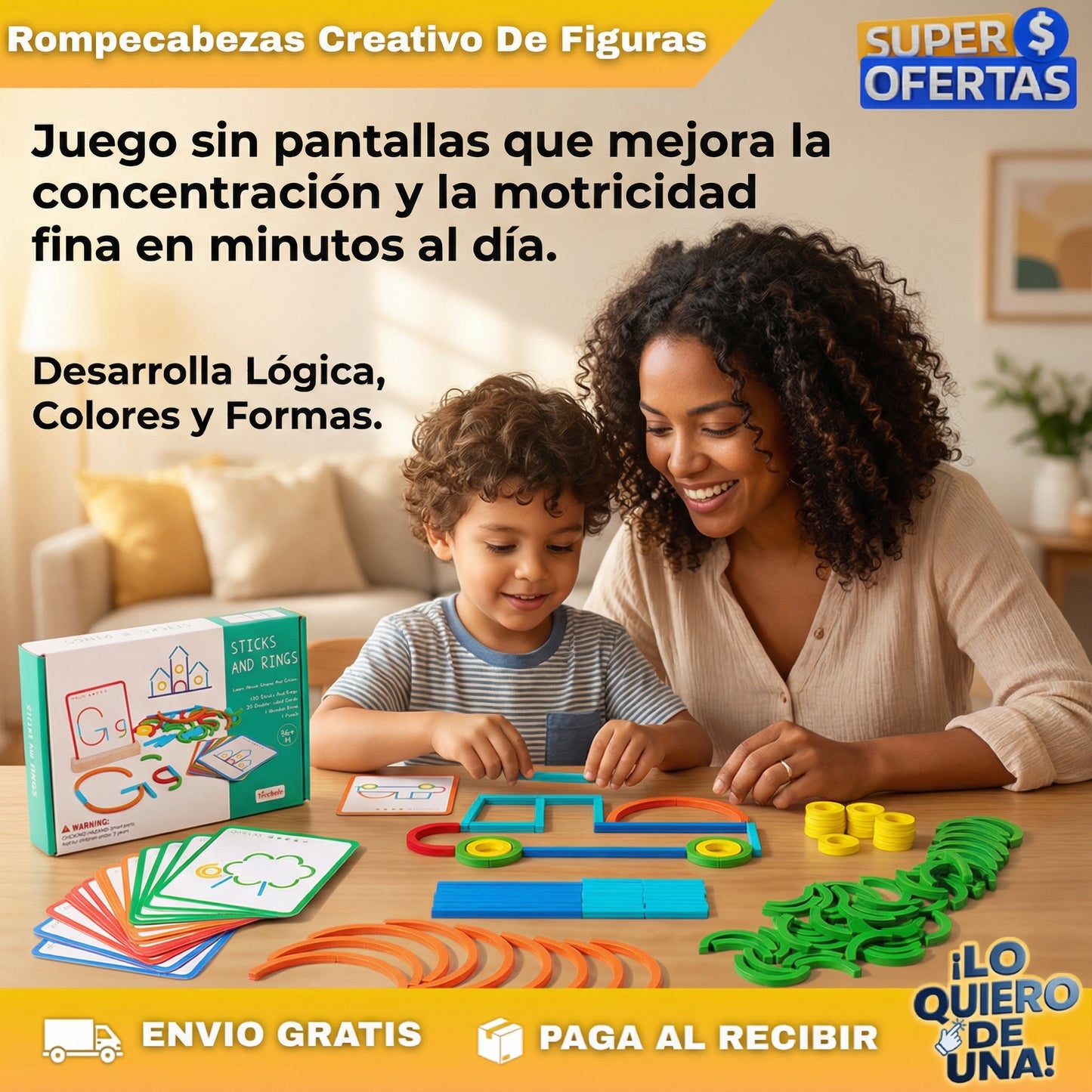 Rompecabezas Creativo de Figuras