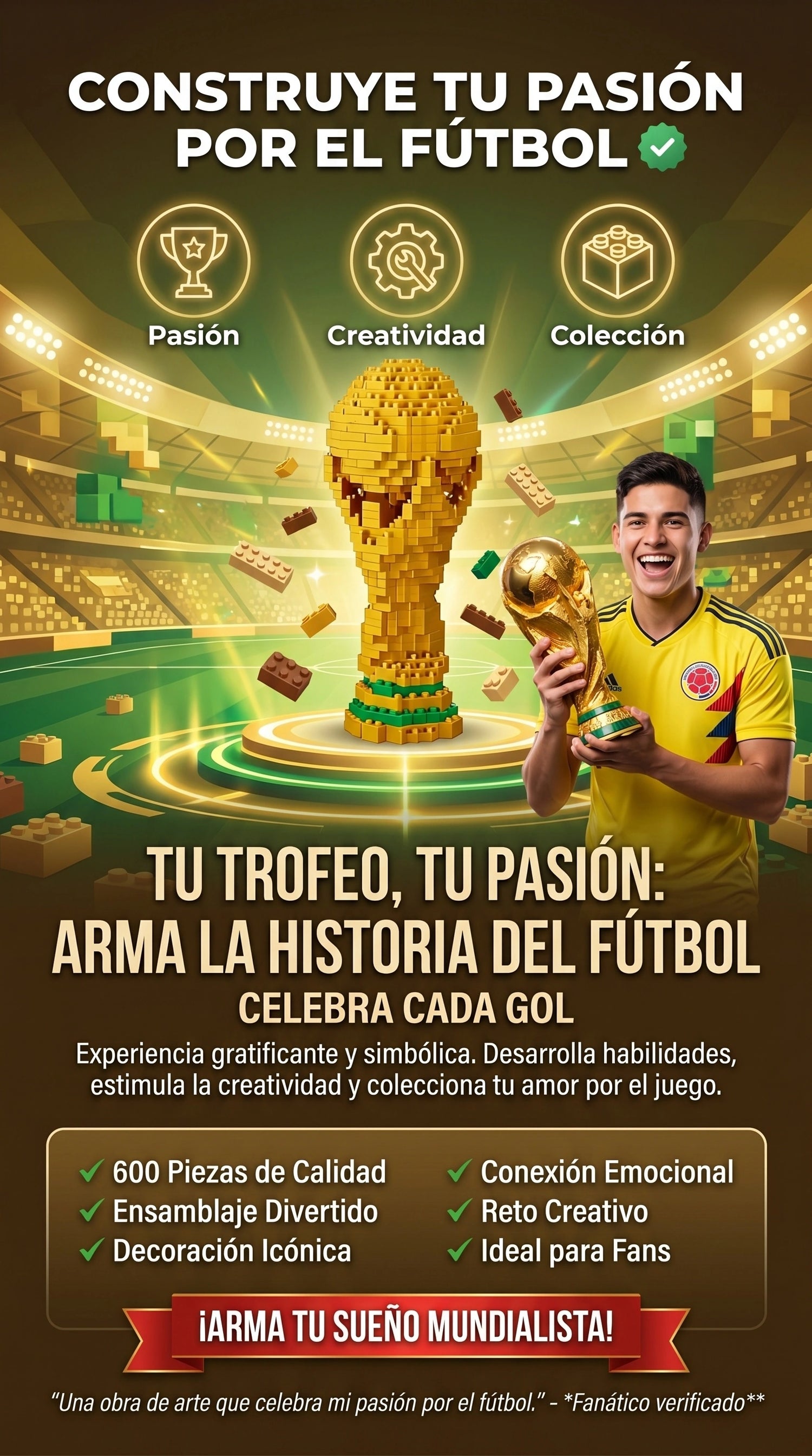 hero - Trofeo De La Copa Mundial Bloque