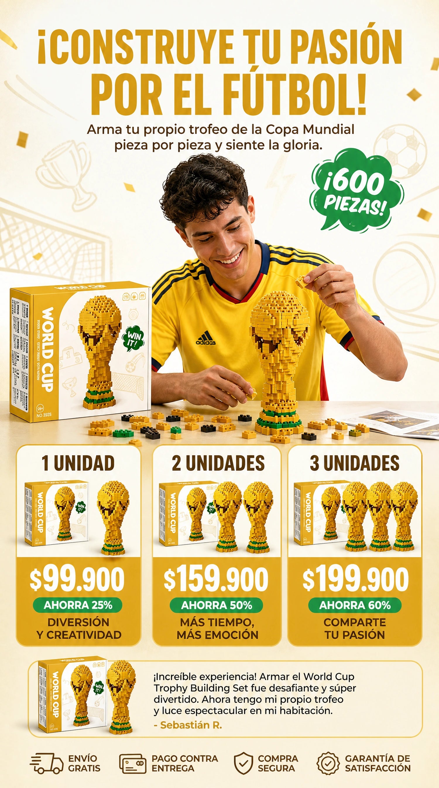 offer - Trofeo De La Copa Mundial Bloque