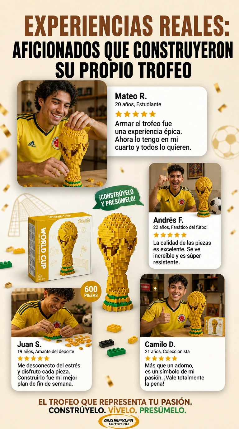 testimonials - Trofeo De La Copa Mundial Bloque